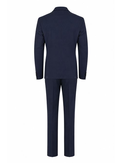 Abito monopetto in lana Blu Cc Corneliani | 277R98 2768303 7R005